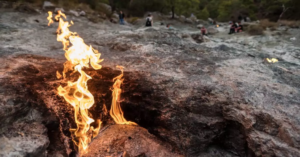 از کوه چیمرا | Chimaera در المپیوس | Olympos آنتالیا ترکیه دیدن کنید؟